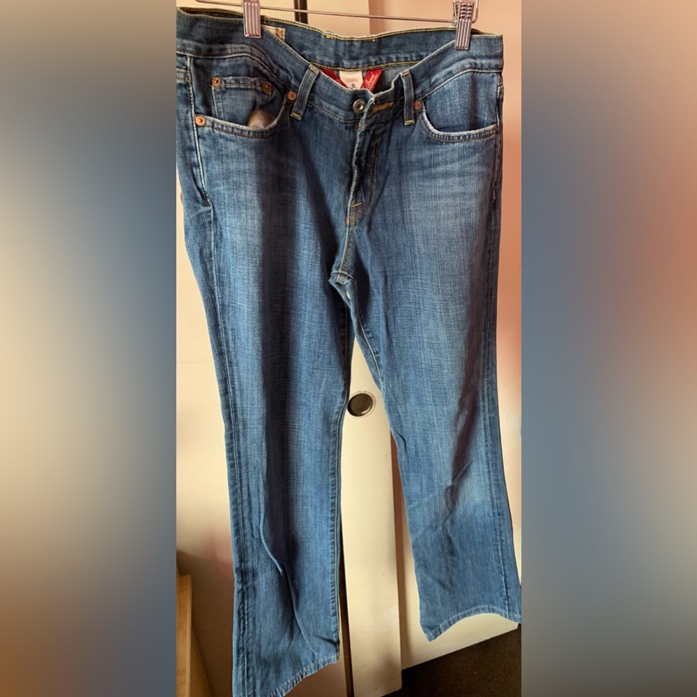 Lucky Brand Women's Straight Leg Blue Jeans
